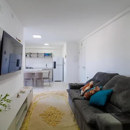 Praia Sacada: Beachside Apartment with Pool and 24/7 Security Picarras Room photo